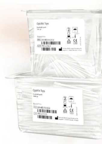 Наконечники 200 мкл для дозаторов Sartorius BIOHIT Optifit, MegaEasyBulk, 51 мм, в коробке 23040 шт. — изображение 3
