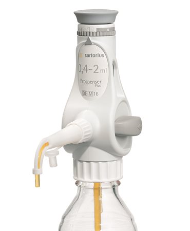 Дозатор механический (флакон-диспенсер) 1-канальный Sartorius BIOHIT Prospenser Plus, 10-60 мл